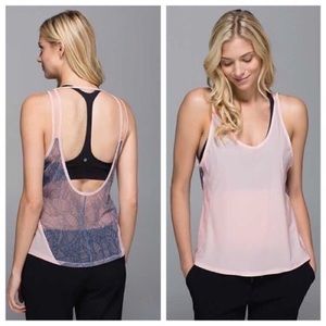 Lulu lemon RARE sheer tank top